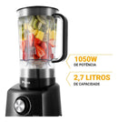 Liquidificador Philco 2,7L 4 Velocidades 1050W PLQ11A