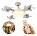 Lâmpada Ventilador de Teto WEG com 4 Hélices e Controle Remoto / Ventilação Eficiente e Iluminação Elegante para Qualquer Ambiente!
