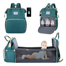 (SOMENTE HOJE!)Mochila De Maternidade Expansível 3 Em 1 Com Berço Portátil
