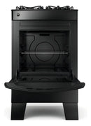 Fogão 4 Bocas Preto Consul Com Mesa De Vidro - Cfo4vce
