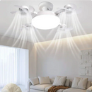Lâmpada Ventilador de Teto WEG com 4 Hélices e Controle Remoto / Ventilação Eficiente e Iluminação Elegante para Qualquer Ambiente!